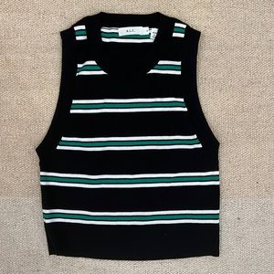 ALC striped sweater top